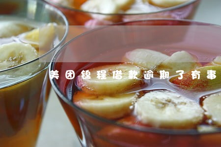 美团锦程借款逾期了有事没 美团锦程借款逾期了有事没