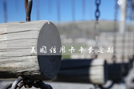 美国信用卡年费逾期 美国信用卡年费逾期