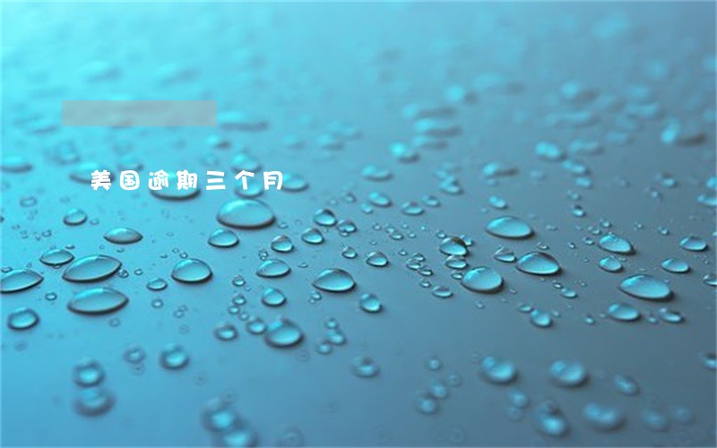 美国逾期三个月 美国逾期三个月
