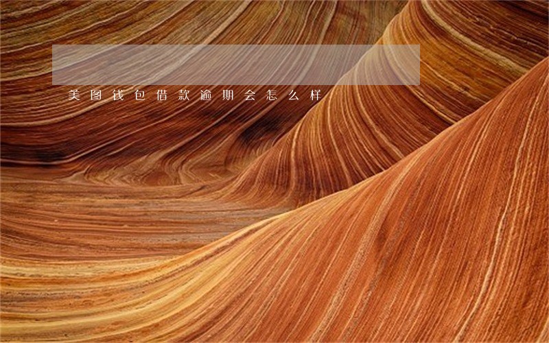 美图钱包借款逾期会怎么样 美图钱包借款逾期会怎么样