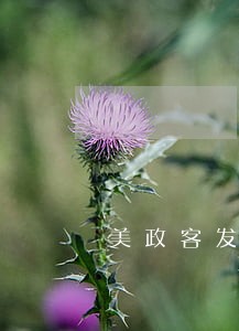 美政客发起诉讼别有所图 美政客发起诉讼别有所图