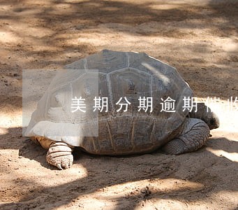美期分期逾期催收流程 美期分期逾期催收流程