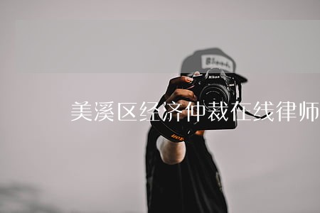 美溪区经济仲裁在线律师 美溪区经济仲裁在线律师