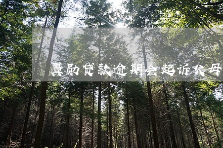 翼勋贷款逾期会起诉父母吗 翼勋贷款逾期会起诉父母吗