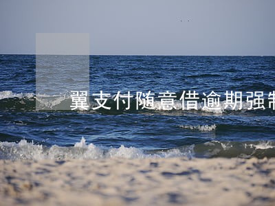 翼支付随意借逾期强制执行 翼支付随意借逾期强制执行