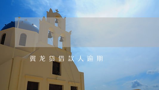 翼龙贷借款人逾期 翼龙贷借款人逾期