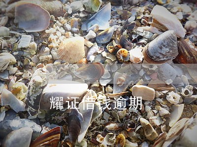 耀证借钱逾期 耀证借钱逾期