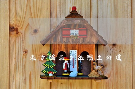 老乡骗老乡法院主公道
