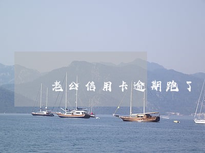 老公信用卡逾期跑了 老公信用卡逾期跑了