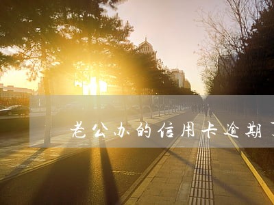 老公办的信用卡逾期了