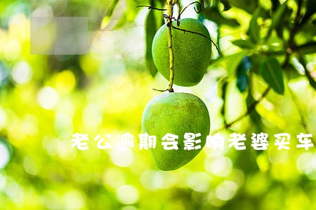 老公逾期会影响老婆买车吗 老公逾期会影响老婆买车吗