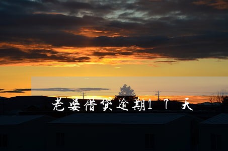 老婆借贷逾期17天 老婆借贷逾期17天