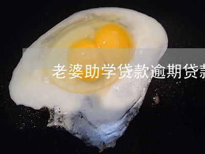 老婆助学贷款逾期贷款被拒怎么办