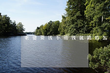 老婆要钱不给钱就离婚怎么说话 老婆要钱不给钱就离婚怎么说话