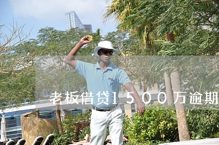 老板借贷1500万逾期 老板借贷1500万逾期