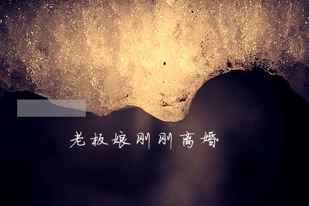 老板娘刚刚离婚 老板娘刚刚离婚