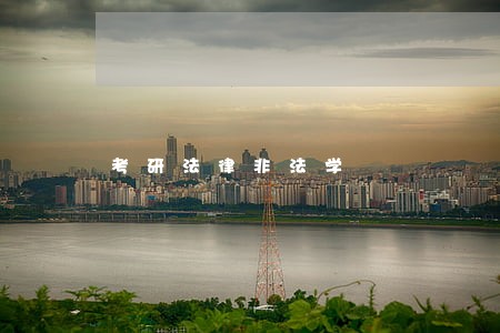 考研法律非法学 考研法律非法学