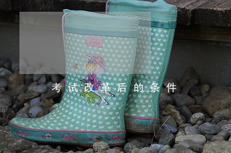 考试改革后的条件
