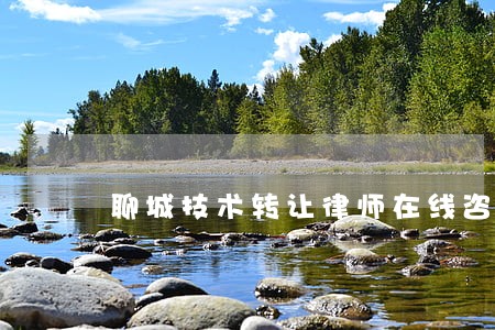 聊城技术转让律师在线咨询 聊城技术转让律师在线咨询