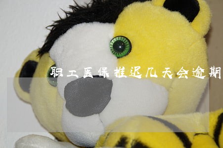 职工医保推迟几天会逾期 职工医保推迟几天会逾期