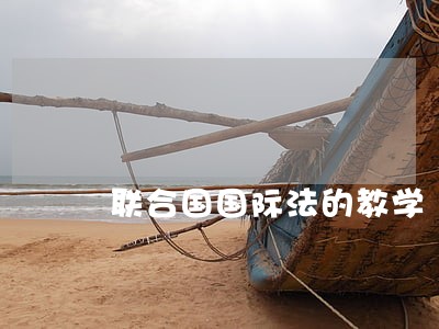 联合国国际法的教学 联合国国际法的教学