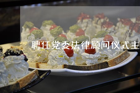 聘任党委法律顾问仪式主持词