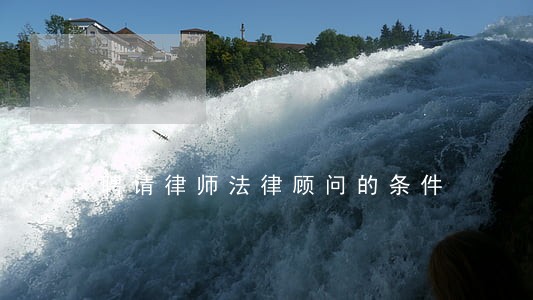 聘请律师法律顾问的条件 聘请律师法律顾问的条件