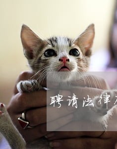 聘请法律顾问合同范本 聘请法律顾问合同范本
