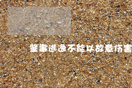 肇事逃逸不能以故意伤害罪起诉 肇事逃逸不能以故意伤害罪起诉
