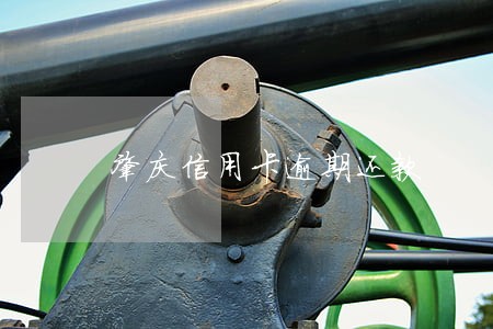 肇庆信用卡逾期还款 肇庆信用卡逾期还款