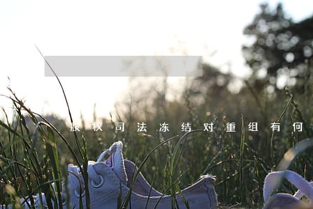 股权司法冻结对重组有何影响 股权司法冻结对重组有何影响