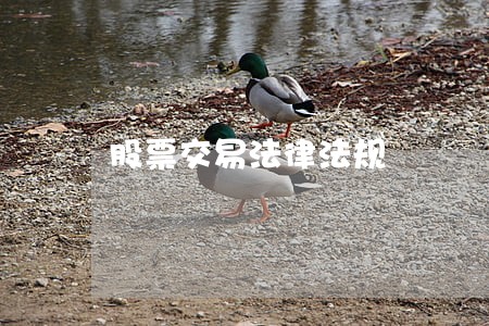 股票交易法律法规 股票交易法律法规