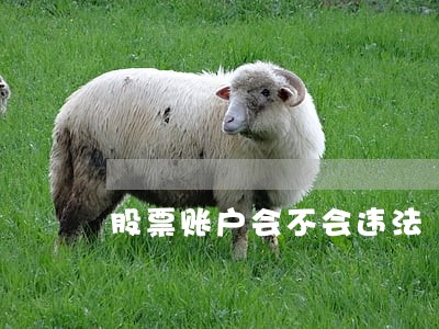 股票账户会不会违法