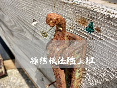 肺结核法院上班 肺结核法院上班