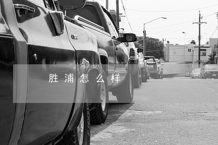 胜浦怎么样 胜浦怎么样