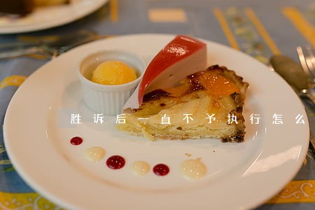 胜诉后一直不予执行怎么办