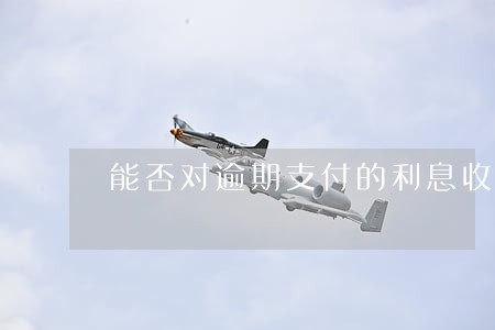 能否对逾期支付的利息收取罚息 能否对逾期支付的利息收取罚息