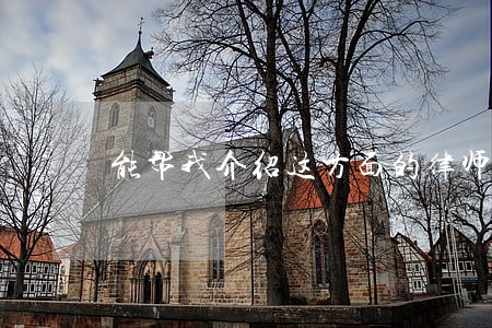 能帮我介绍这方面的律师吗 能帮我介绍这方面的律师吗