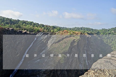 能开证明我不是恶意逾期吗 能开证明我不是恶意逾期吗