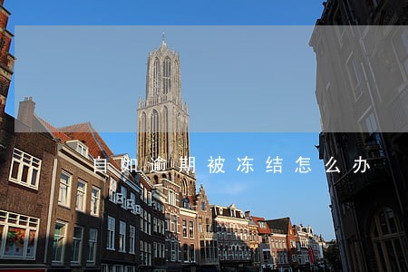 自如逾期被冻结怎么办 自如逾期被冻结怎么办