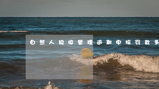 自然人税收管理逾期申报罚款多少 自然人税收管理逾期申报罚款多少