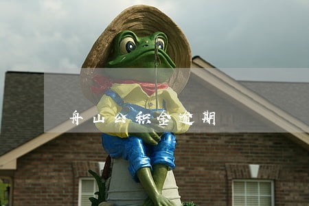 舟山公积金逾期 舟山公积金逾期