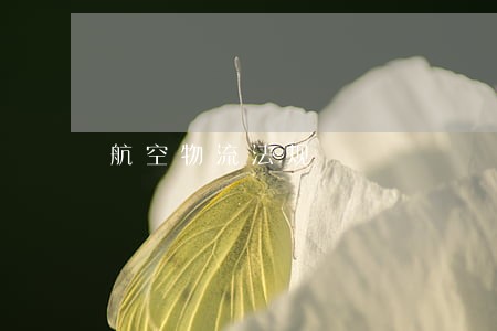 航空物流法规 航空物流法规