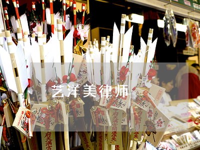 艺洋美律师 艺洋美律师