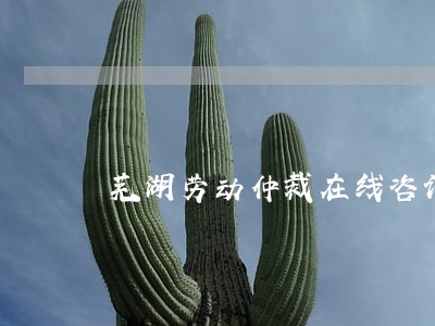 芜湖劳动仲裁在线咨询 芜湖劳动仲裁在线咨询