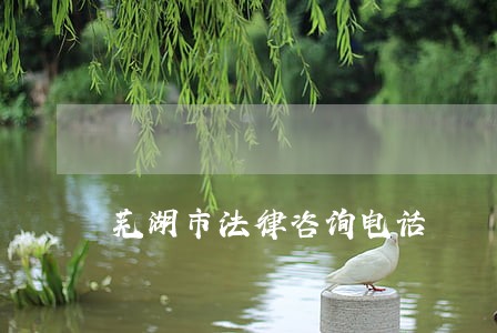 芜湖市法律咨询电话 芜湖市法律咨询电话