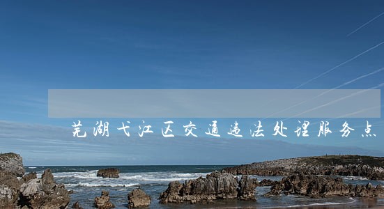 芜湖弋江区交通违法处理服务点