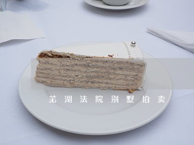 芜湖法院别墅拍卖 芜湖法院别墅拍卖