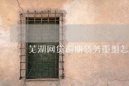 芜湖网贷逾期债务重组怎么协商