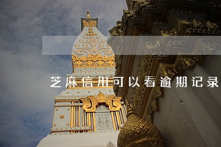 芝麻信用可以看逾期记录吗 芝麻信用可以看逾期记录吗